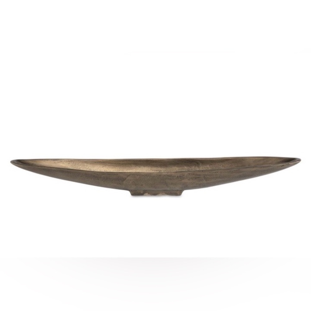 Uttermost River Run Antique Brass Bowl - Picture 2 of 5